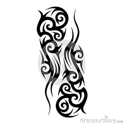 Tattoos ideas designs â€“ tribal tattoo pattern vector illustration Vector Illustration